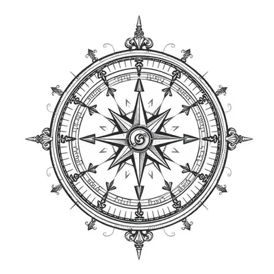 Compass Tattoo Ideas