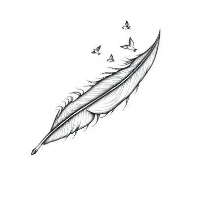 Feather Tattoo Ideas