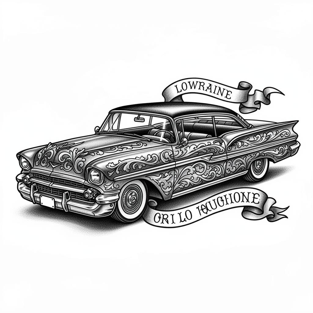 Chicano tattoo style