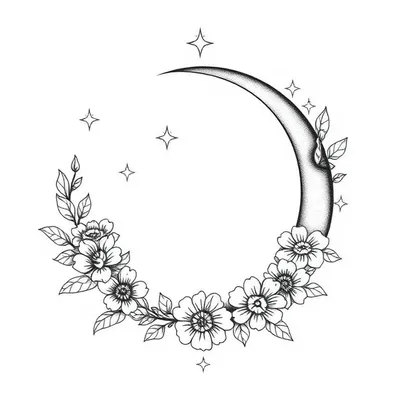 Moon Tattoo Ideas