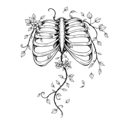 Ribcage Tattoo Ideas